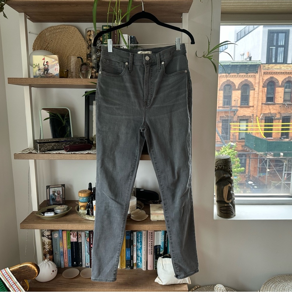 NWOT madewell • 11” high rise skinny denim
